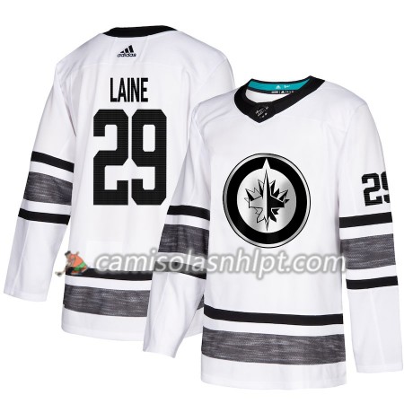 Camisola Winnipeg Jets Patrik Laine 29 2019 All-Star Adidas Branco Authentic - Homem